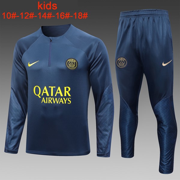 Ninos Sudadera De Training PSG 2024 Azul 2